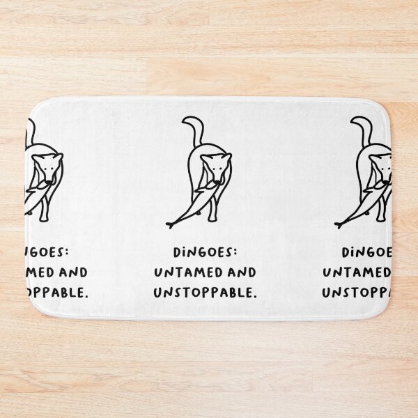 Item preview, "Dingoes: Untamed and Unstoppable." designed and sold by RM-Journey.