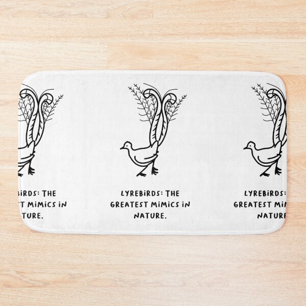 Item preview, "Lyrebirds: The Greatest Mimics in Nature." designed and sold by RM-Journey.