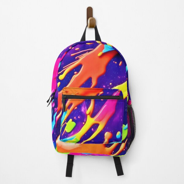 Item preview, Colorful Chaos in Abstract Splatter designed and sold by Health And Fitness Posts e-Store.