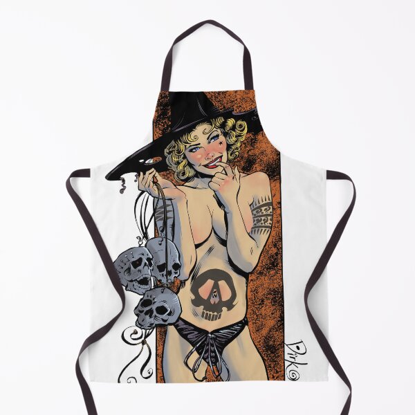Item preview, "Witchy" Witch Pinup by Dirk Hooper designed and sold by DirkHooper.