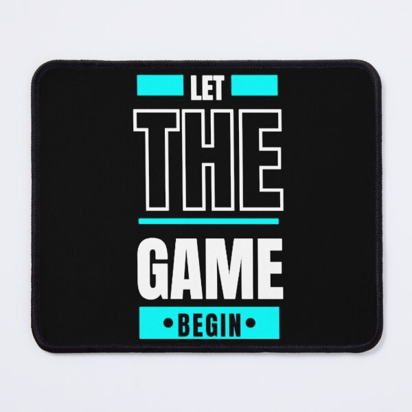 Item preview, Let The Game Begin designed and sold by UZRWRLD .