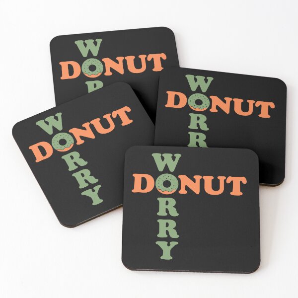 Item preview, Donut Worry Cute Pun Sweet & Funny Illustration for Gifts designed and sold by ilyanadesign.