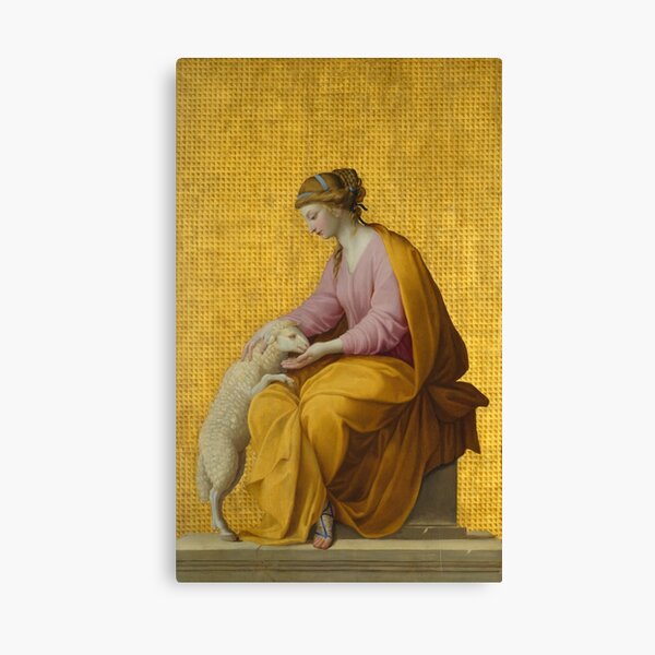 Meekness by Eustache Le Sueur Canvas Print
