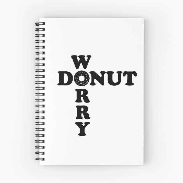 Item preview, Donut Worry Cute Pun Sweet & Funny Illustration for Gifts designed and sold by ilyanadesign.