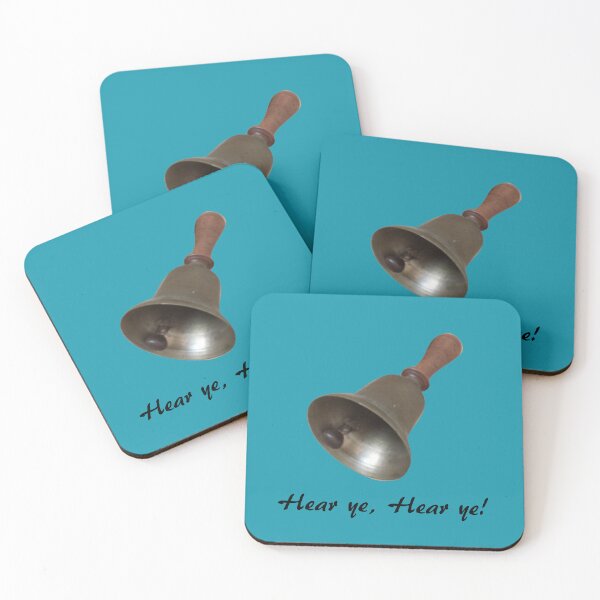 Item preview, Antique Bells and Copper Kettles on Teal designed and sold by Art in My Loft.