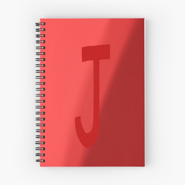 Item preview, Red J with Gradient Background designed and sold by MusicQueen17.