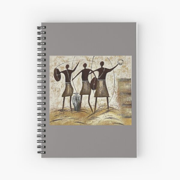 Item preview, Great Tribal Dancers, African artwork, Mud art, Black Art, Roots artwork designed and sold by Afrocarribe.