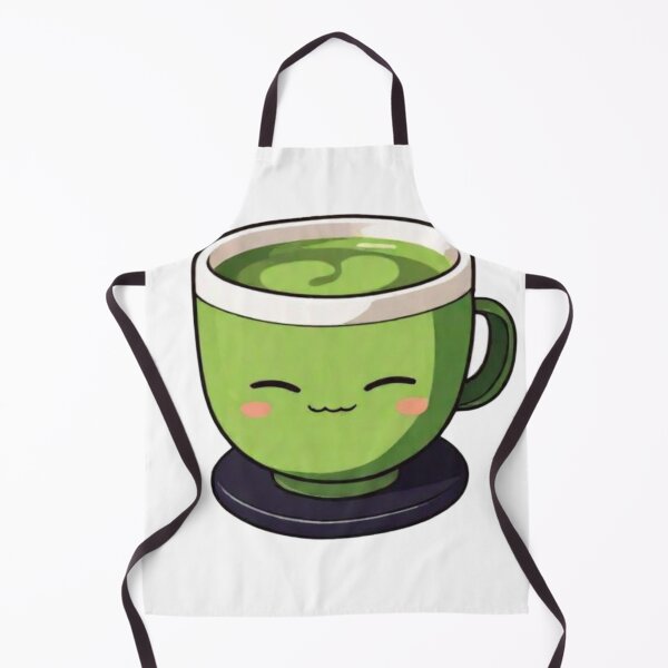 Item preview, CUTE MATCHA CUP STICKER HAPPY SMILING DELICIOUS MATCHA TEA designed and sold by Arts4U.
