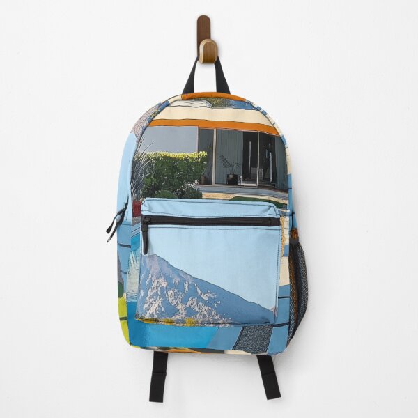 Item preview, Palm Springs Home Vivid Illustration Original designed and sold by CaliforniaVibe.