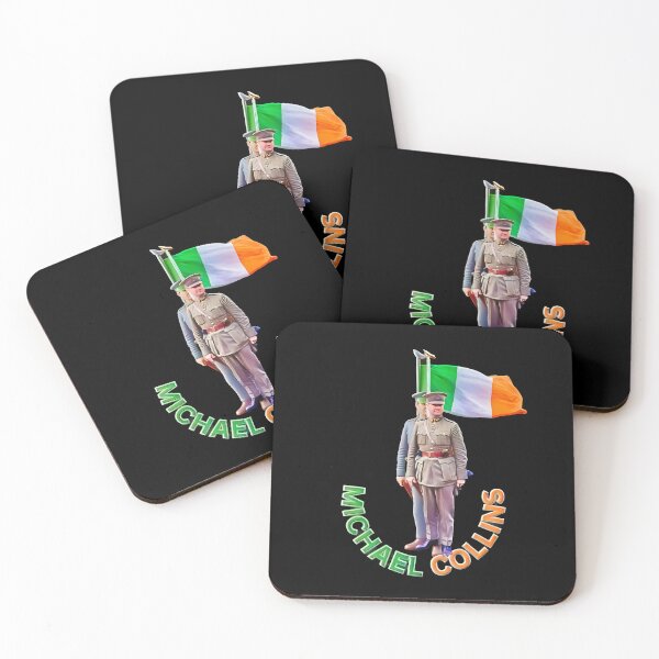 Item preview, Michael Collins Irish Free State with Flag designed and sold by OliDesigns.