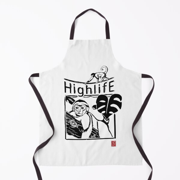 Item preview, Monkey Highline Black Print designed and sold by Noem-Prints.