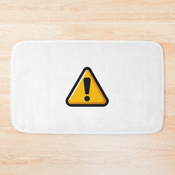 Item preview, Warning Digital Art designed and sold by GeneralDaily.