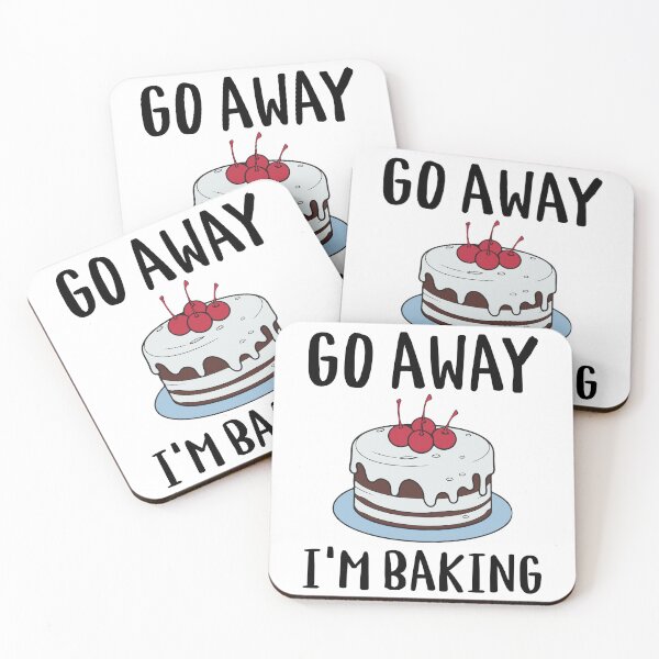 Item preview, Go Away Im Baking designed and sold by kamrankhan.