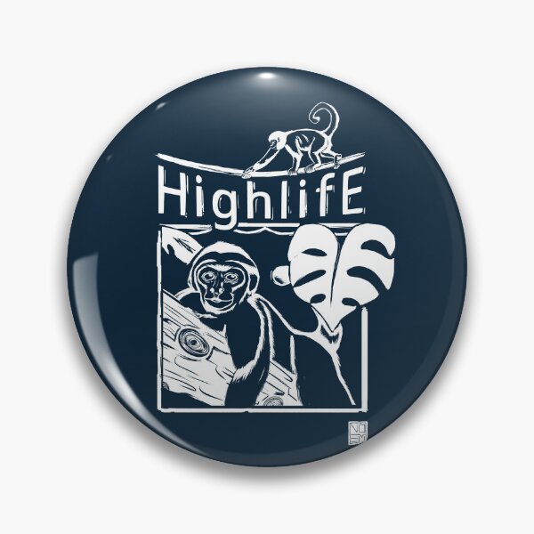 Item preview, Monkey Highline White Print designed and sold by Noem-Prints.