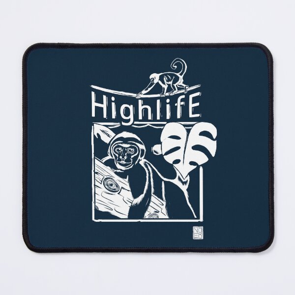 Item preview, Monkey Highline White Print designed and sold by Noem-Prints.