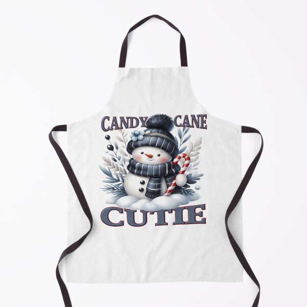Item preview, Christmas Snowman Candy Cane Cutie designed and sold by MellowManatees.