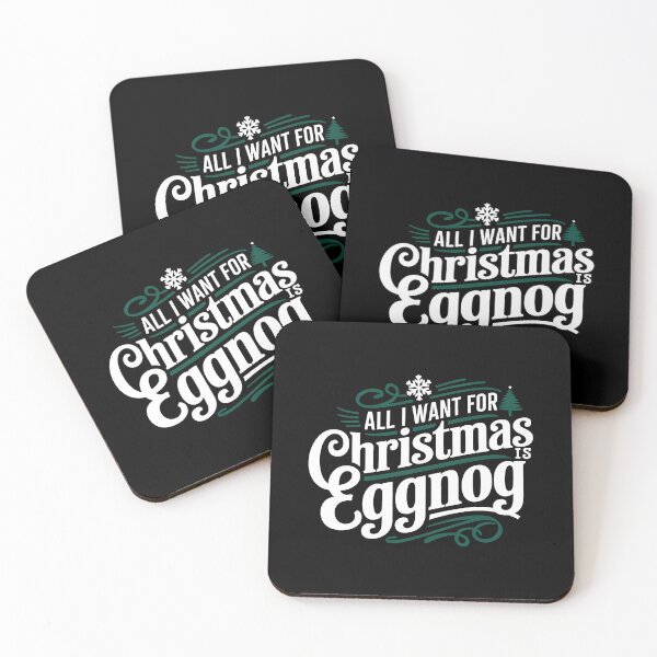 Item preview, All I Want for Christmas is Eggnog  designed and sold by These_Prints.