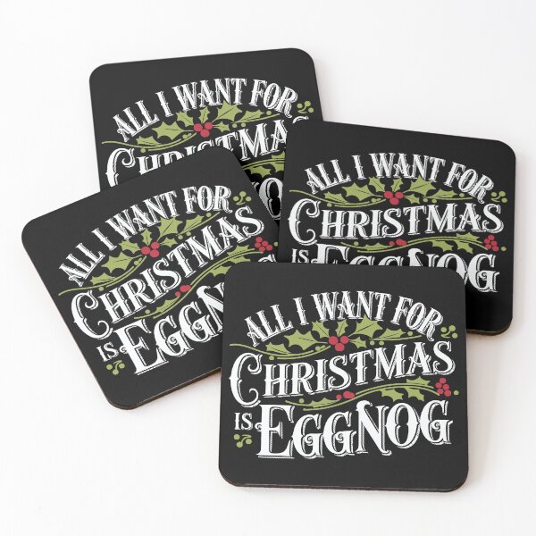 Item preview, All I Want for Christmas is Eggnog  designed and sold by These_Prints.