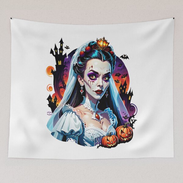 Item preview, Spooky Halloween Vampire Bride of Dracula by Orikall designed and sold by HippieWorks.