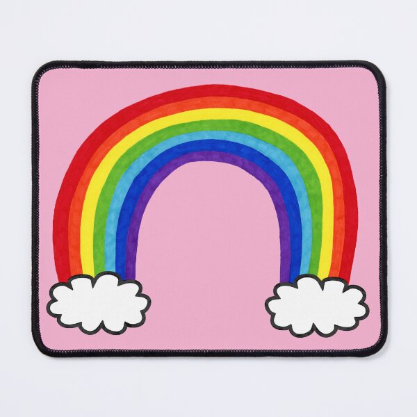 Item preview, Over The Rainbow Pink Background designed and sold by grinningskull.