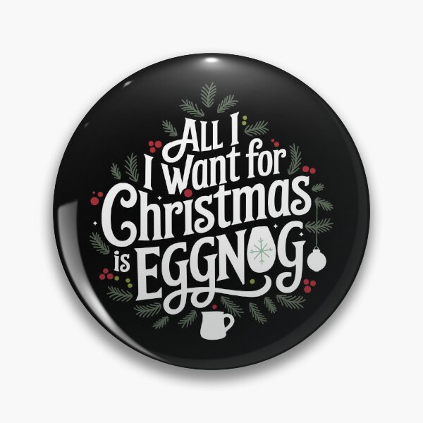 Item preview, All I Want for Christmas is Eggnog  designed and sold by These_Prints.