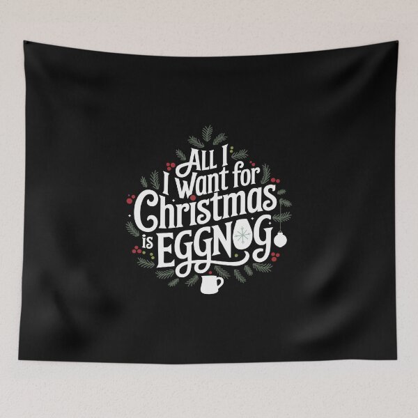 Item preview, All I Want for Christmas is Eggnog  designed and sold by These_Prints.