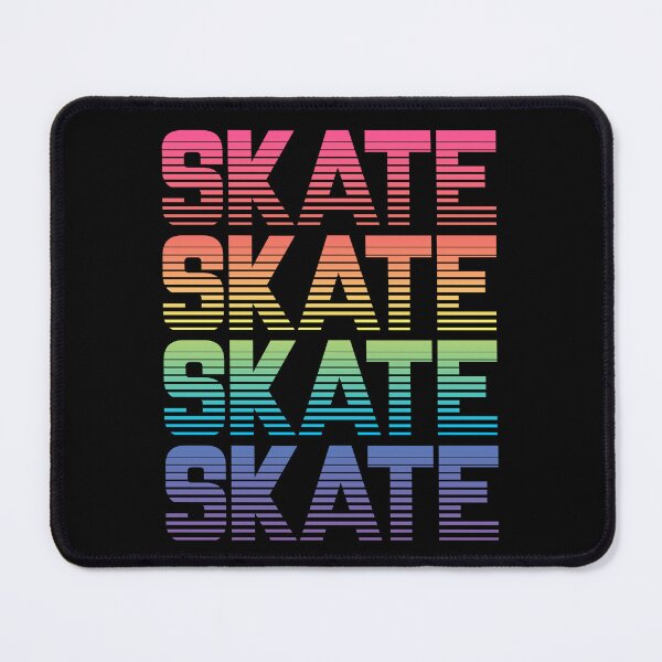 Item preview, Rainbow Gradient Skate designed and sold by grinningskull.