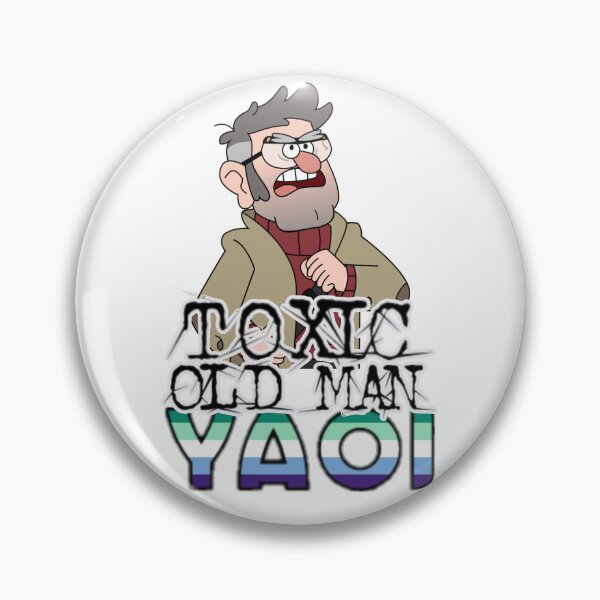 Item preview, Stanford Pines Gravity Falls Toxic Old Man Yaoi Meme designed and sold by feardeargcrafts.