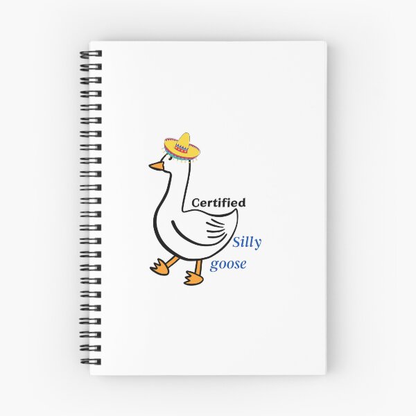 Item preview, Certified Silly Goose-Funny Water Bottle-Internet Meme Decal - Cute Propeller Hat designed and sold by Isanoe.