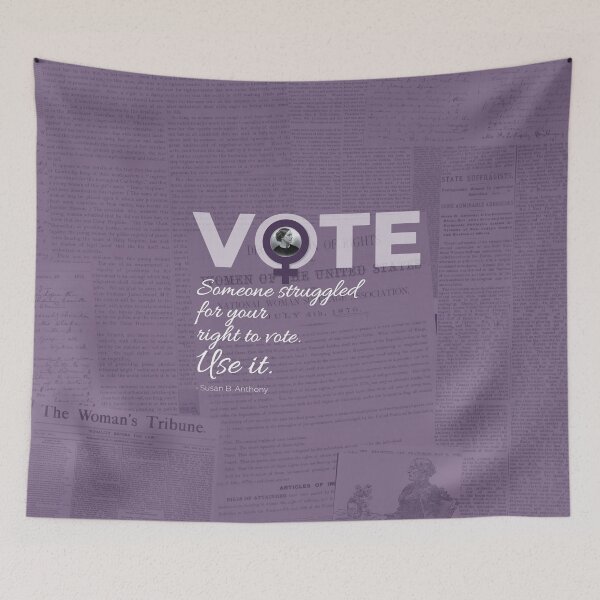 Item preview, Someone struggled for your right to vote.  Use it. - Susan B. Anthony designed and sold by Room4.