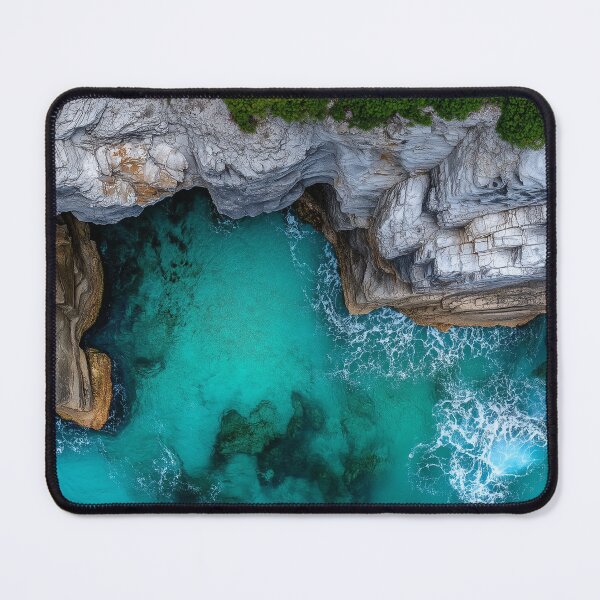 Item preview, Waves Crashing on Rocks and Stones designed and sold by DigiCre8.