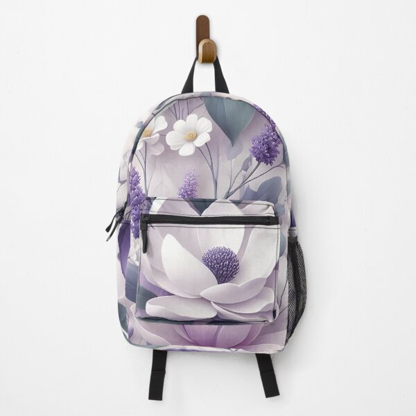 Item preview, 3D Beautiful Purple and White Wisteria Floral Pattern Design designed and sold by InspireNIgnite.