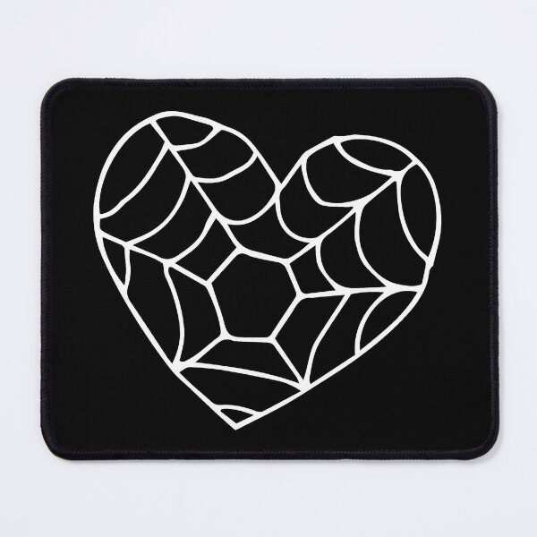 Item preview, halloween heart spiderweb cobweb cute  designed and sold by Gossip Rag.