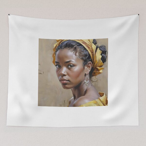 Item preview, African Woman Portrait J designed and sold by Oldetimemercan.