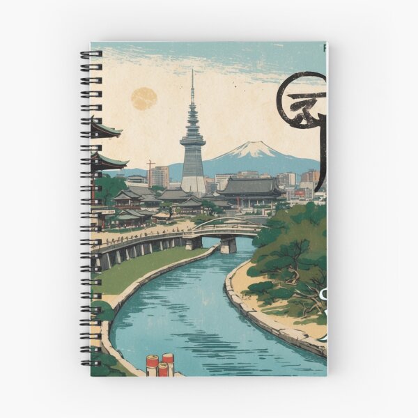 Item preview, Greetings from Fukuoka Japan Postcard Vintage Retro Travel Vintage designed and sold by TravelPostcardGems.