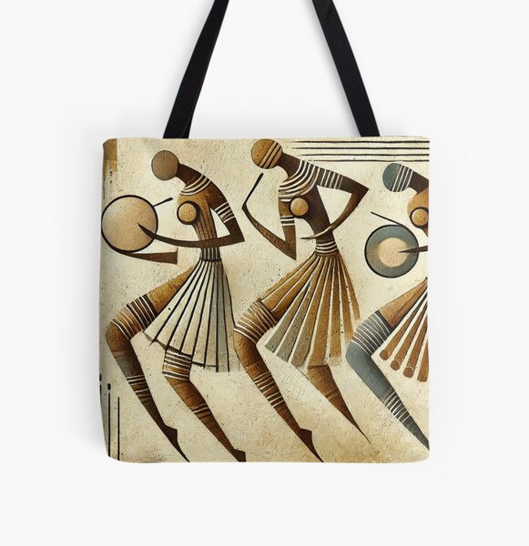 Item preview,  Great Tribal Dancers, African artwork, Mud art, Black Art, Roots artwork designed and sold by Afrocarribe.