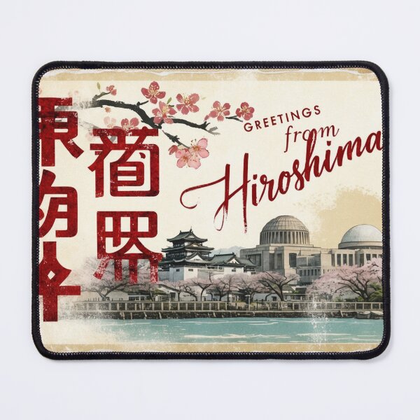 Item preview, Greetings from Hiroshima Japan Postcard Vintage Retro Travel Vintage designed and sold by TravelPostcardGems.