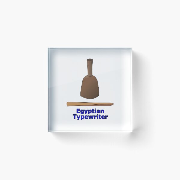 Item preview, Egyptian Typewriter designed and sold by ShowBoots.