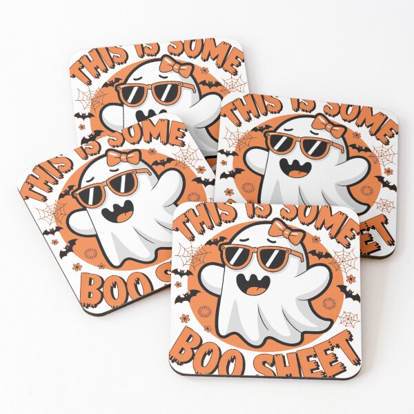 Item preview, This Is Some Boo Sheet Womens Shirt Cute Ghost Halloween designed and sold by ShopZen ⭐⭐⭐⭐⭐.