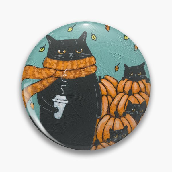 Item preview, Picking Out The Pumpkins designed and sold by KilkennyCat Art.