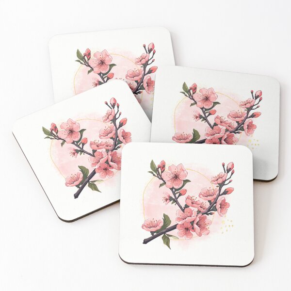 Item preview, Delaware State Flower Peach Blossom Classic T-shirt Sticker designed and sold by ThinkNature!.