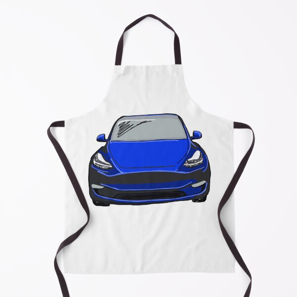 Item preview, Blue Electric SUV Vehicle Drawing Sketch designed and sold by laughingwillows.