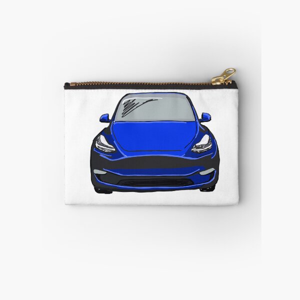 Item preview, Blue Electric SUV Vehicle Drawing Sketch designed and sold by laughingwillows.