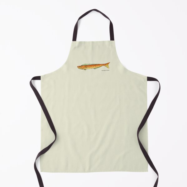 Item preview, Long yellow polka dotted tropical Fish designed and sold by BonnieCreative.