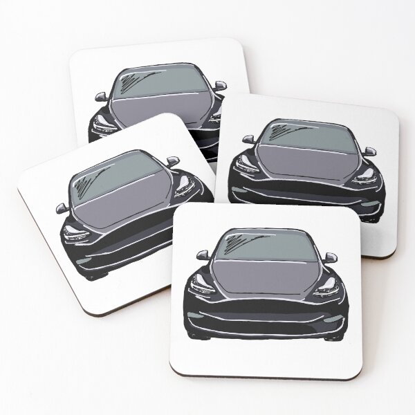 Item preview, Dark Grey Electric SUV Vehicle Drawing Sketch designed and sold by laughingwillows.