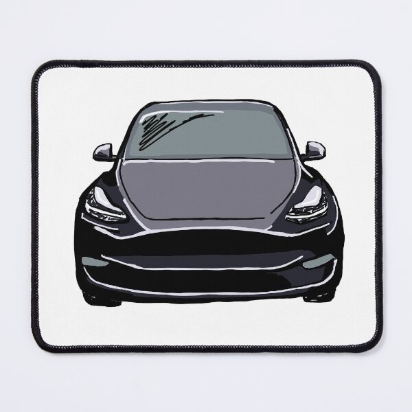 Item preview, Dark Grey Electric SUV Vehicle Drawing Sketch designed and sold by laughingwillows.