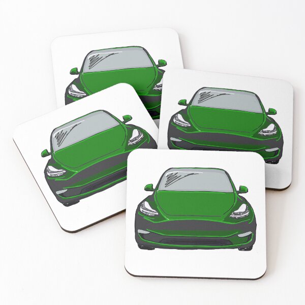 Item preview, Green Electric SUV Vehicle Drawing Sketch designed and sold by laughingwillows.