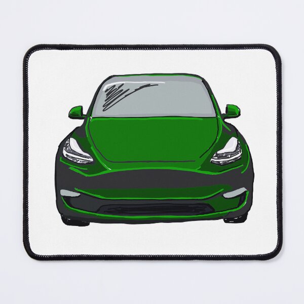 Item preview, Green Electric SUV Vehicle Drawing Sketch designed and sold by laughingwillows.