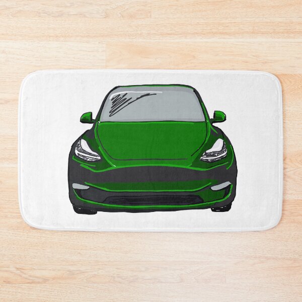 Item preview, Green Electric SUV Vehicle Drawing Sketch designed and sold by laughingwillows.