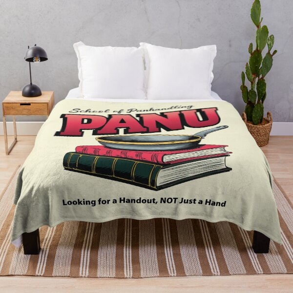 Item preview, PANU - School of Panhandling (Parody) designed and sold by ThePixlPshr.